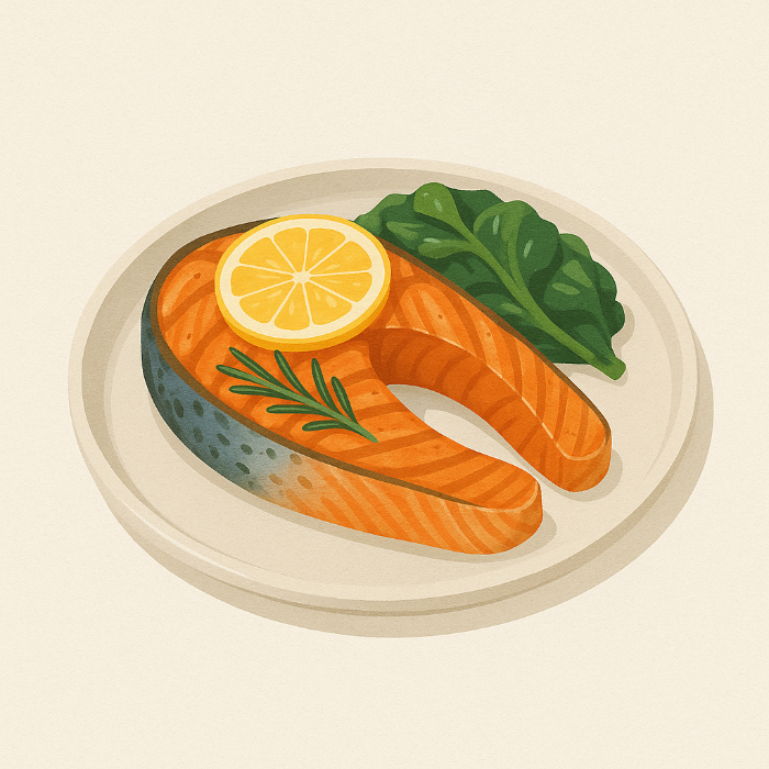 연어스테이크 이미지