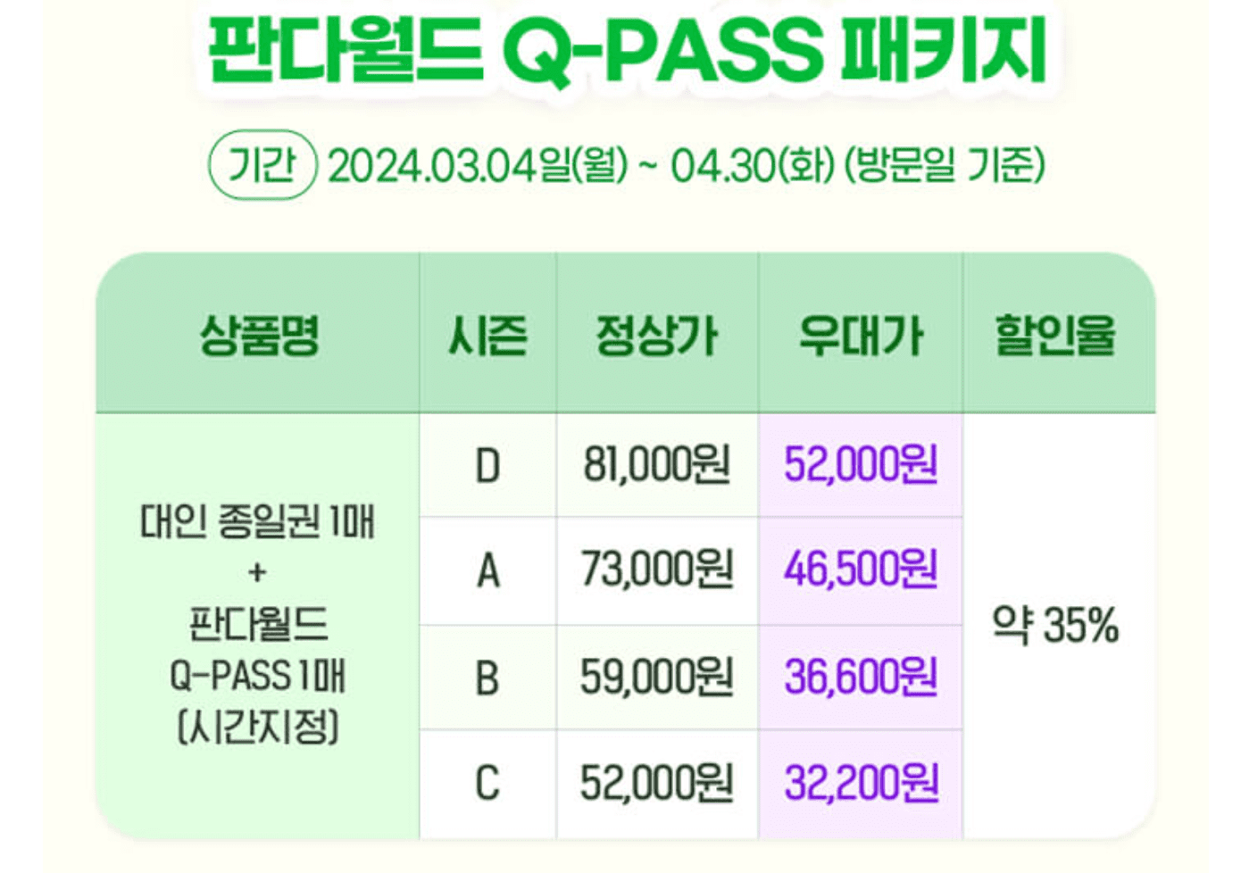 에버랜드 자유이용권 제휴 할인