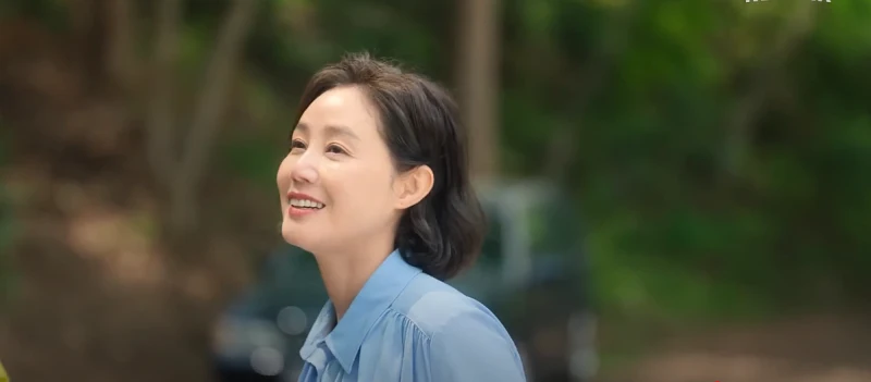 아무도 없는 숲속에서 이성란 역을 맡은 김성령