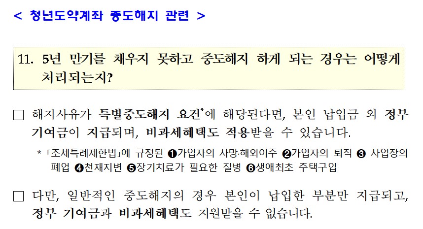 청년도약계좌 제대로 알기(+총 수령액 계산 결과 첨부)