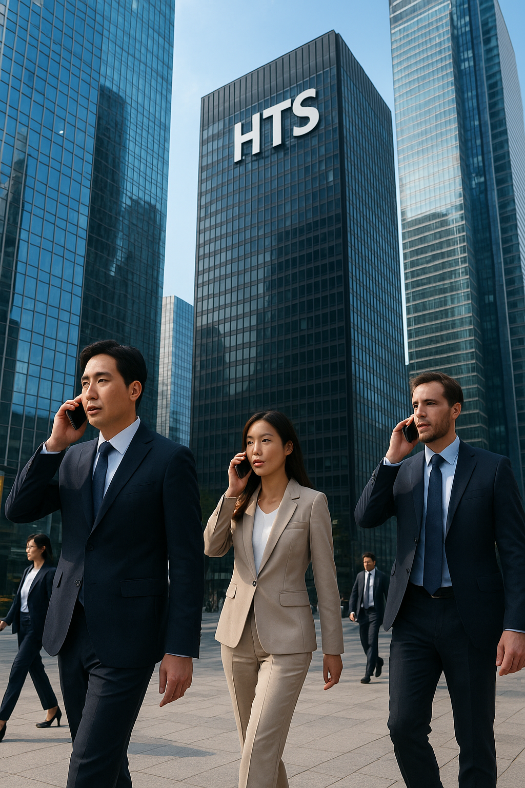 증권사 앞 사람들