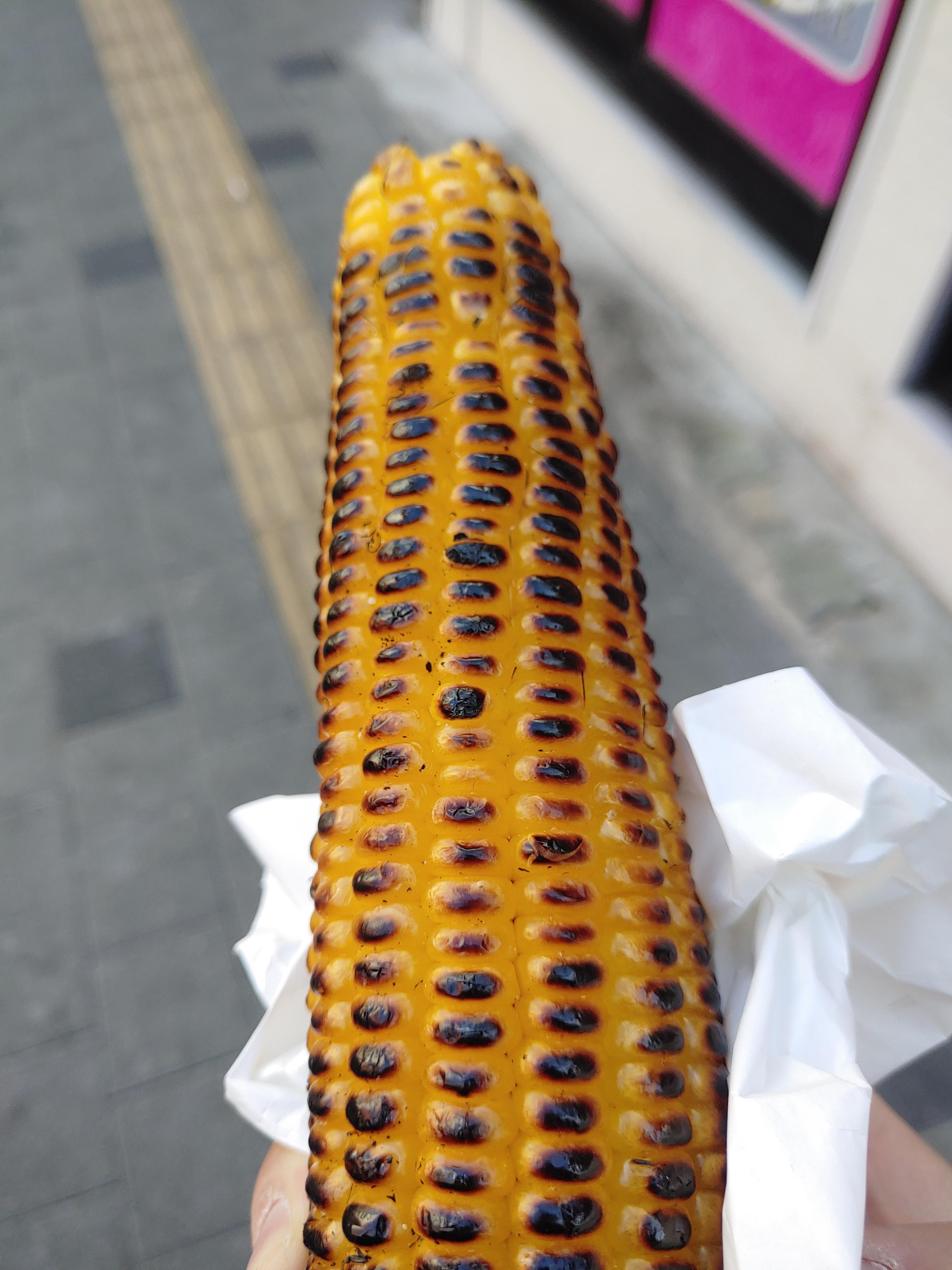 옥수수 숯불구이