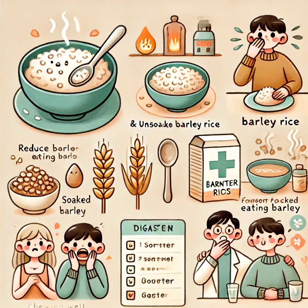 보리밥을 소화 잘 되게 먹는 방법 정리