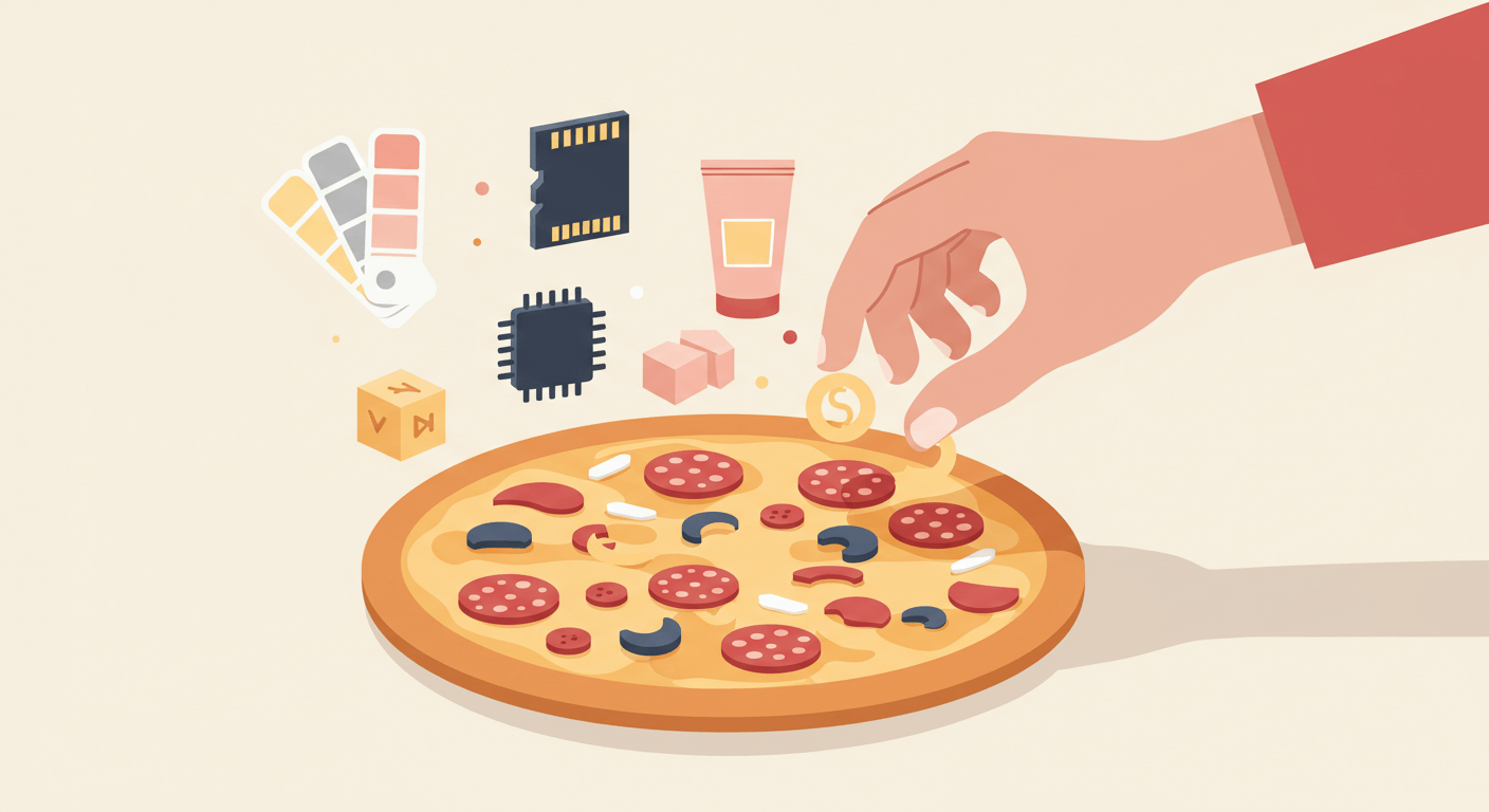 토핑경제: 선택권을 통한 자율 소비의 시대