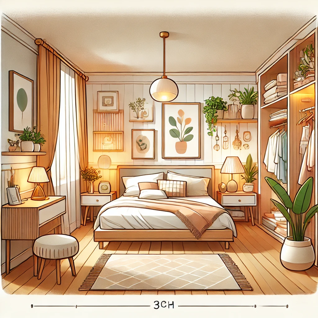 아늑한 침실을 위한 인테리어 아이디어