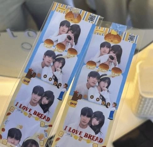 키움 박수종 이주은 치어리더 네컷사진