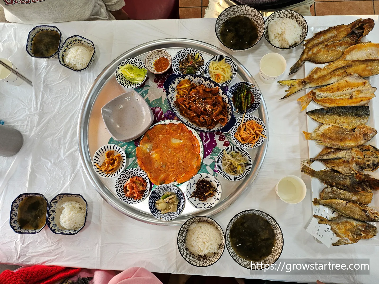 제주할망밥상 산방산본점 상차림