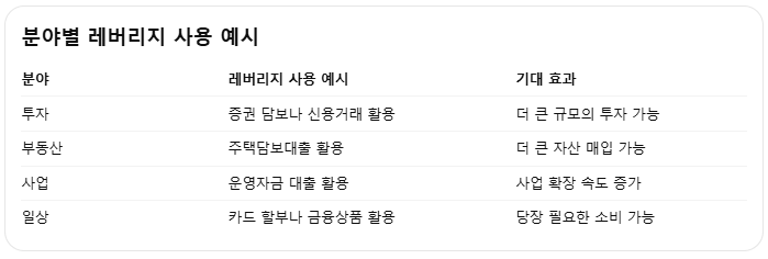 레버리지 뜻 투자 대출 부동산에서 자주 쓰는 이유 총정리2