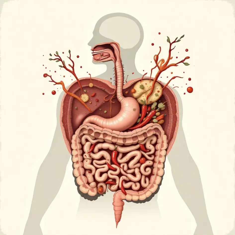 매운거 먹고 설사할 때 배아픈 이유와 대처 방법