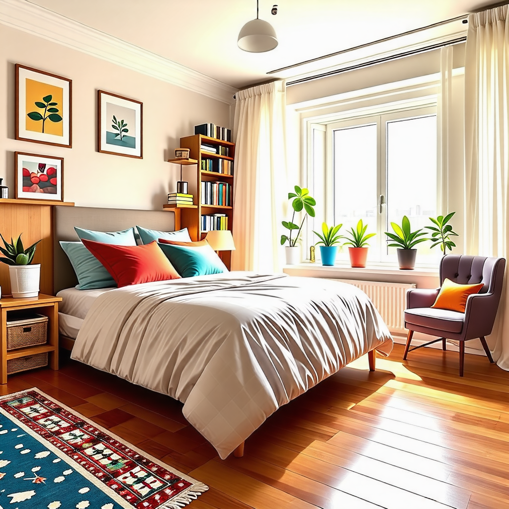 깨끗이 청소된 집