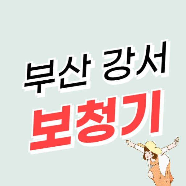 부산 강서구 보청기 가격 싼 곳 잘하는 센터 추천 지원금할인