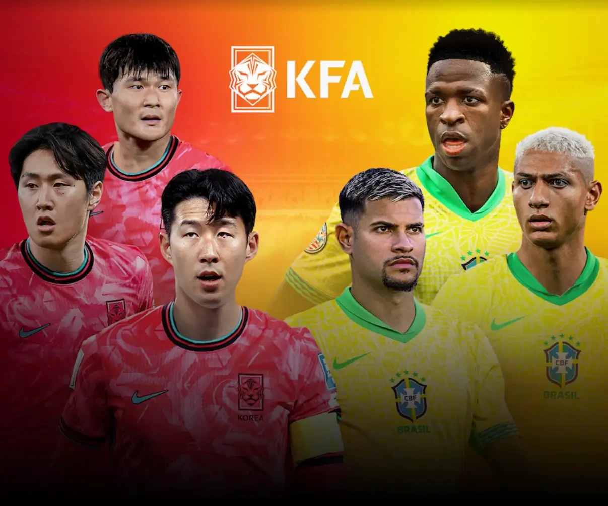 한국-브라질-축구중계-포스터