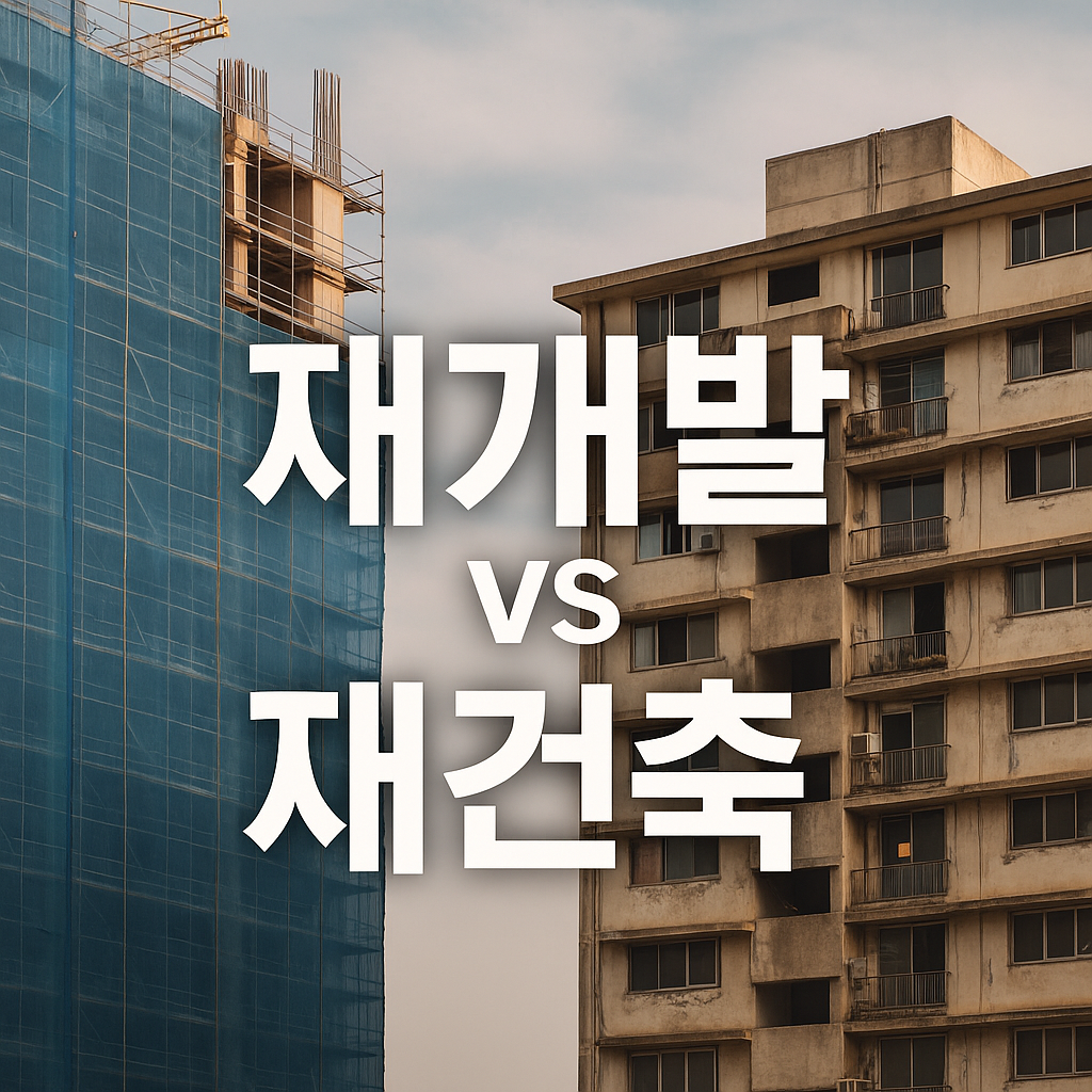 재개발 vs 재건축