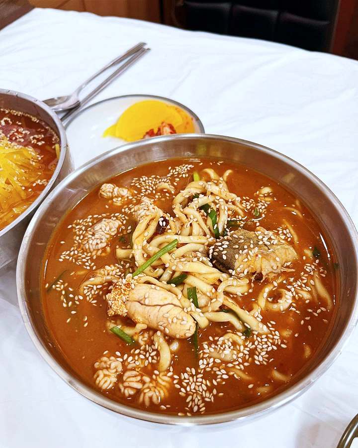 명태 장칼국수 강원 속초 맛집 추천
