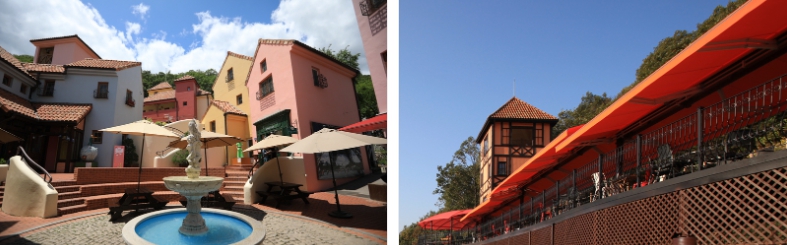 가평/한국/안에/작은/프랑/마을/쁘띠프랑스