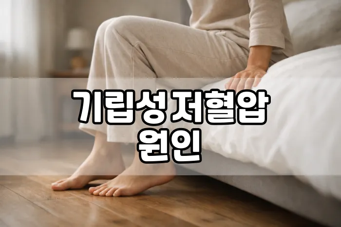 기립성 저혈압 원인