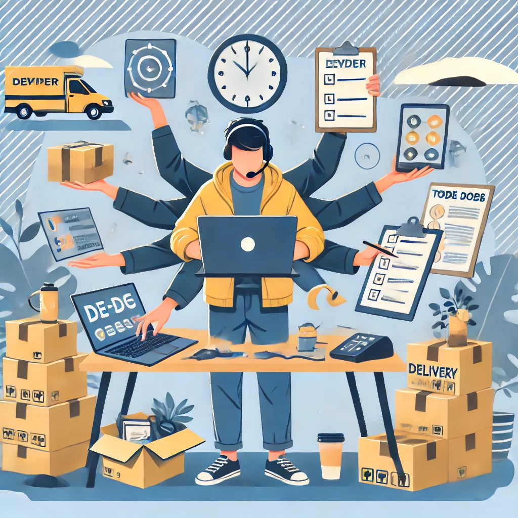 N잡을 표현하는 사진