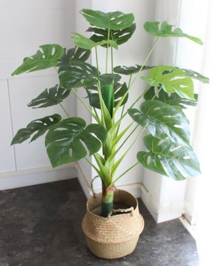 미니멀 자취방용 조화 식물 인테리어 소품