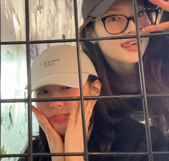 여자아이들 미연 사복