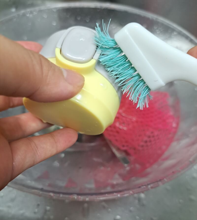 뚜껑닦기