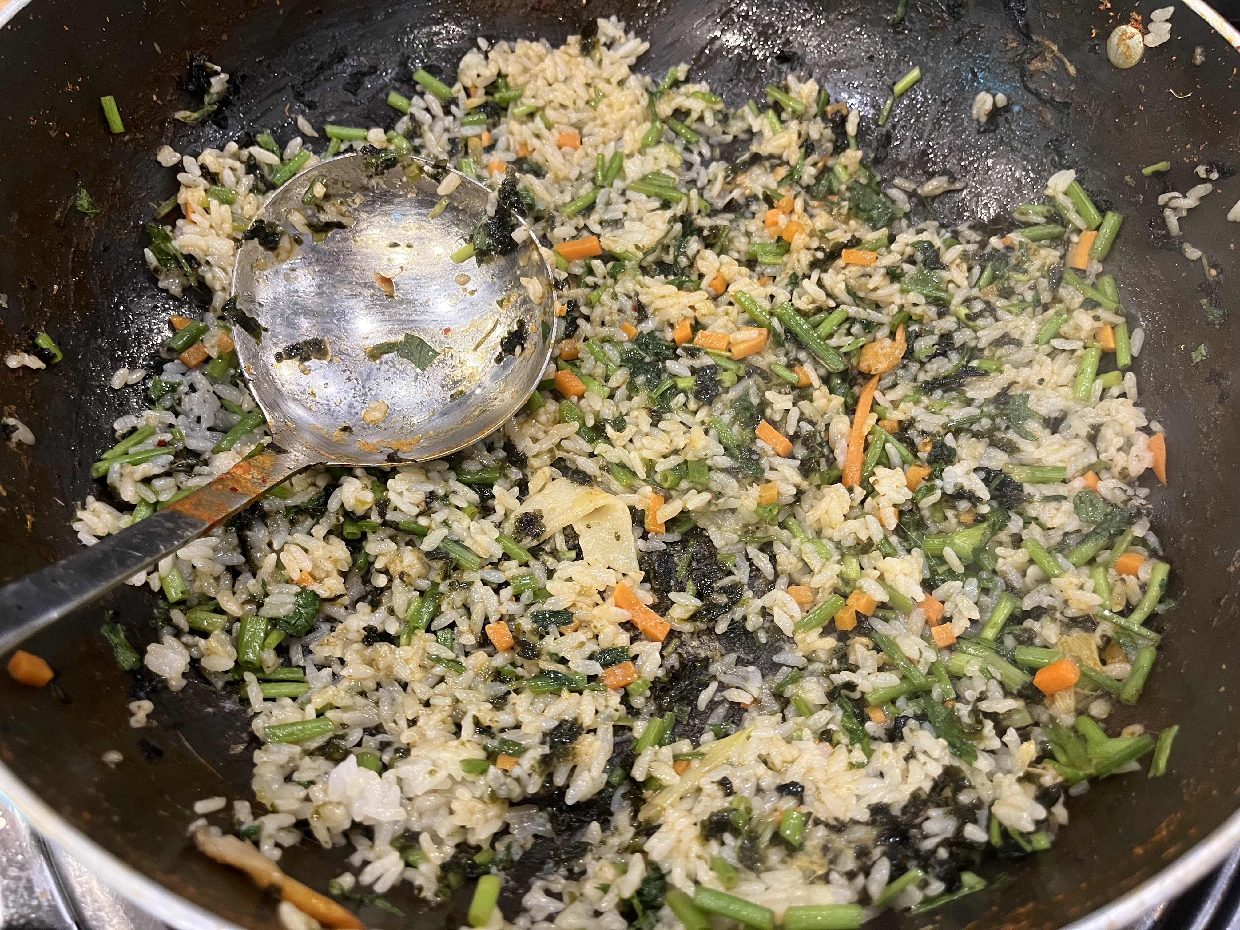마무리로 맛있는 볶음밥