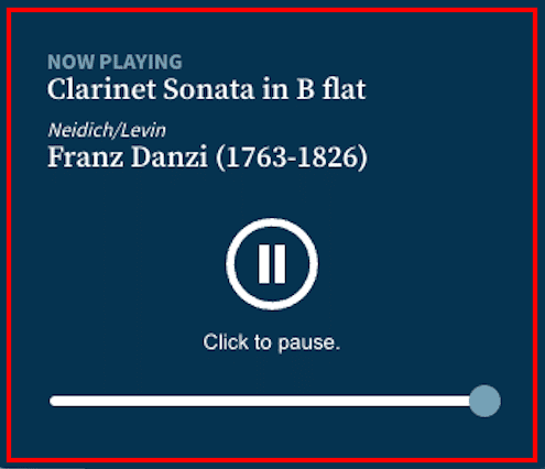 클래식 음악 연속듣기 방법