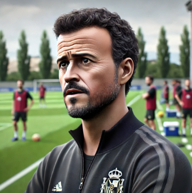 루이스 엔리케 감독 사진