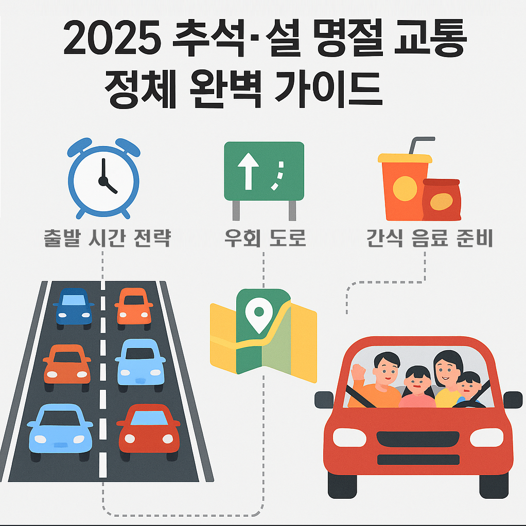 2025 추석명절 교통 정체 완벽 가이드