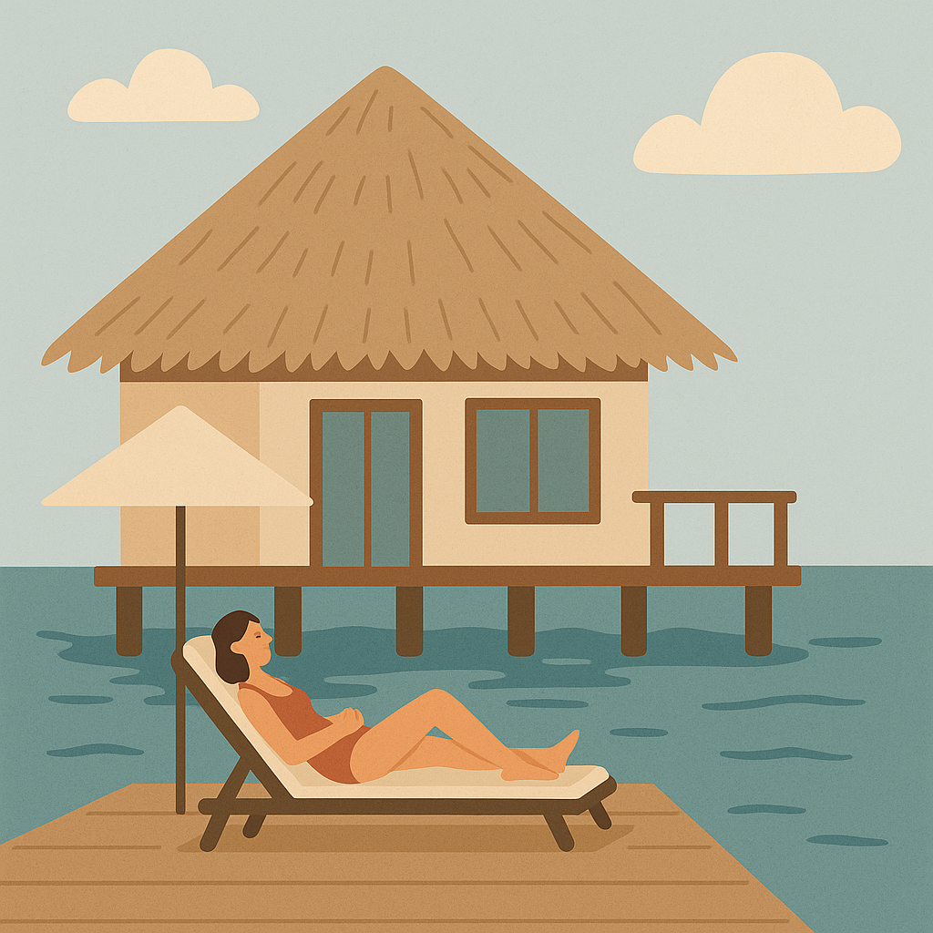 몰디브 워터빌라