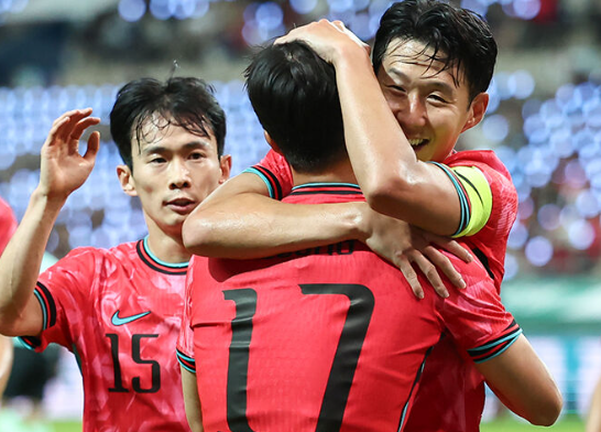 한국 vs 파라과이 평가전