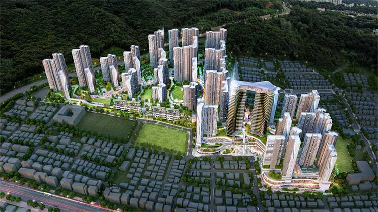 은행주공아파트 조감도