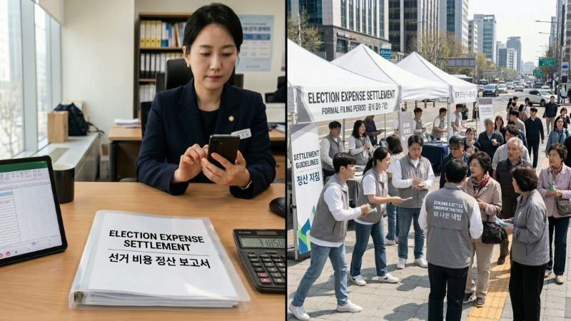 선거비용 정산서