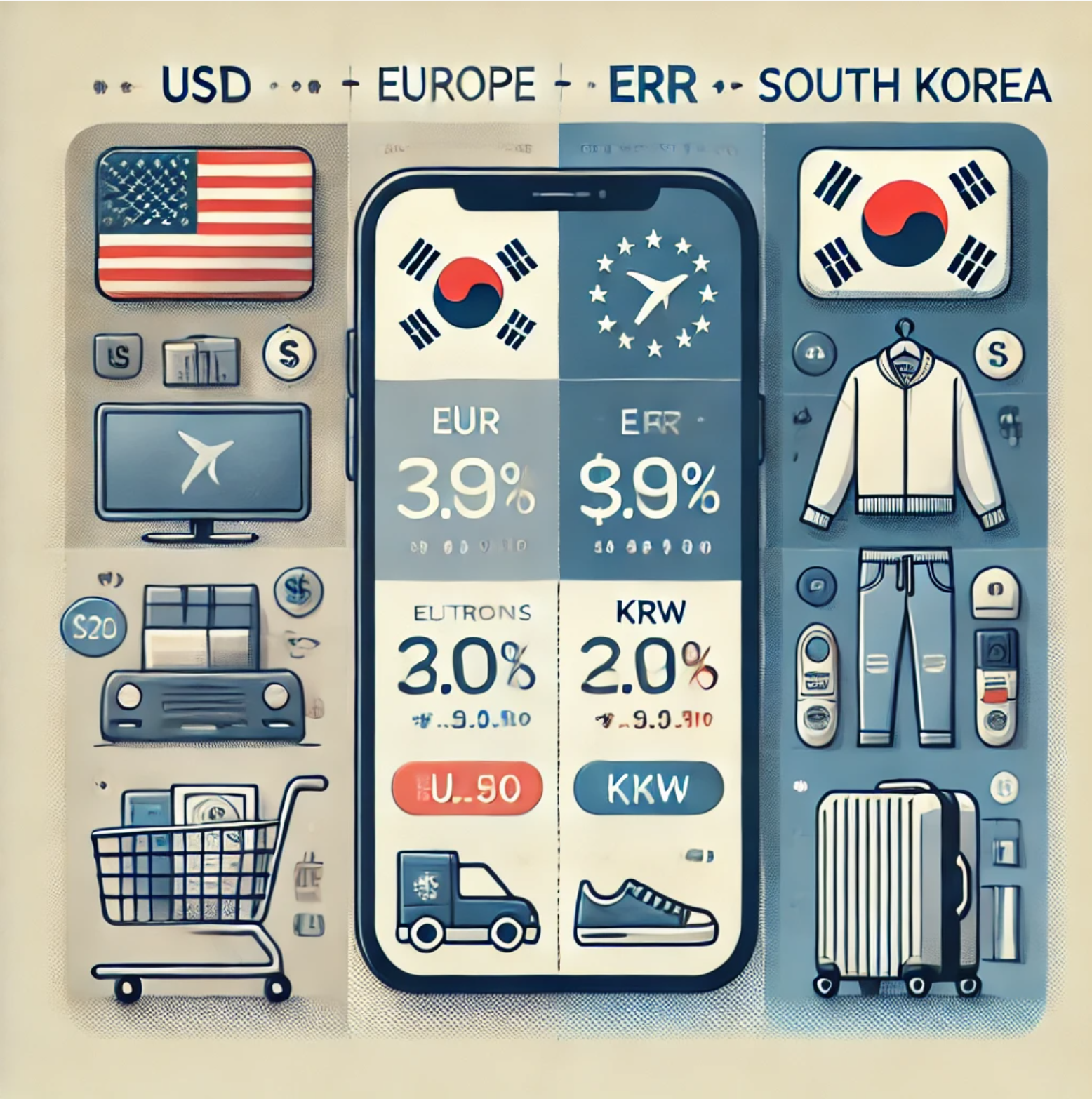 미국 유럽 vs 한국 가격 비교 관련 이미지