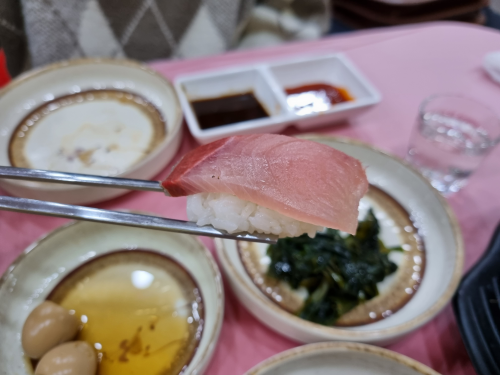 부천 상동 뱃머리횟집 방어초밥