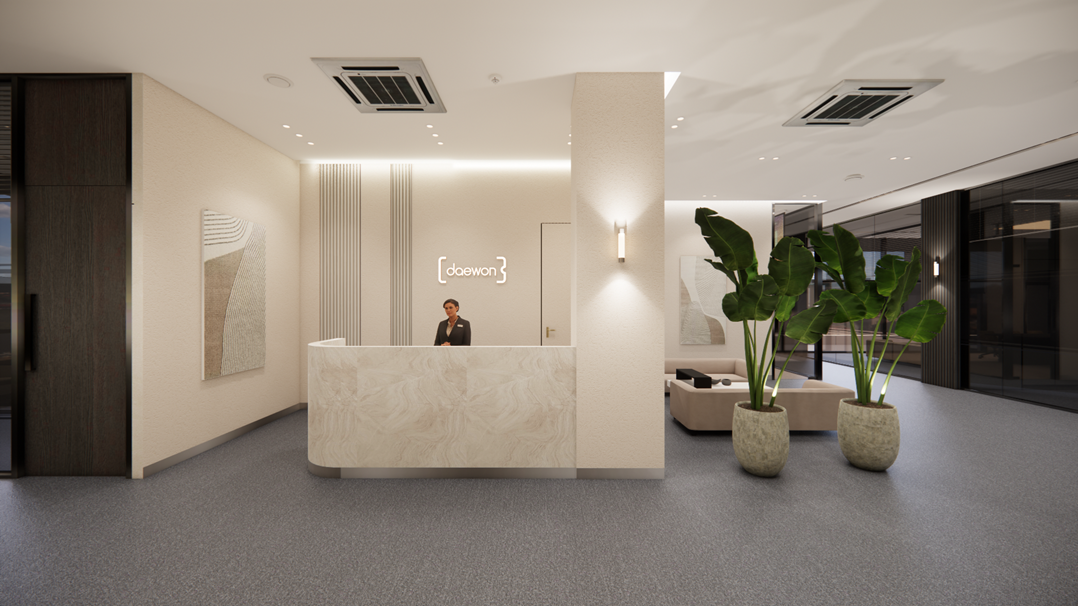 기업리셉션디자인