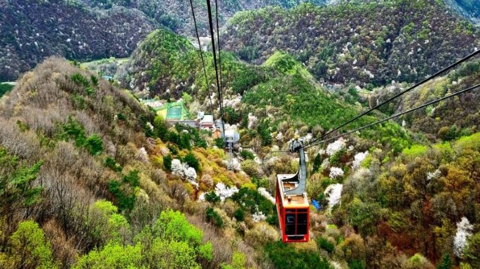 대둔산 케이블카 전경