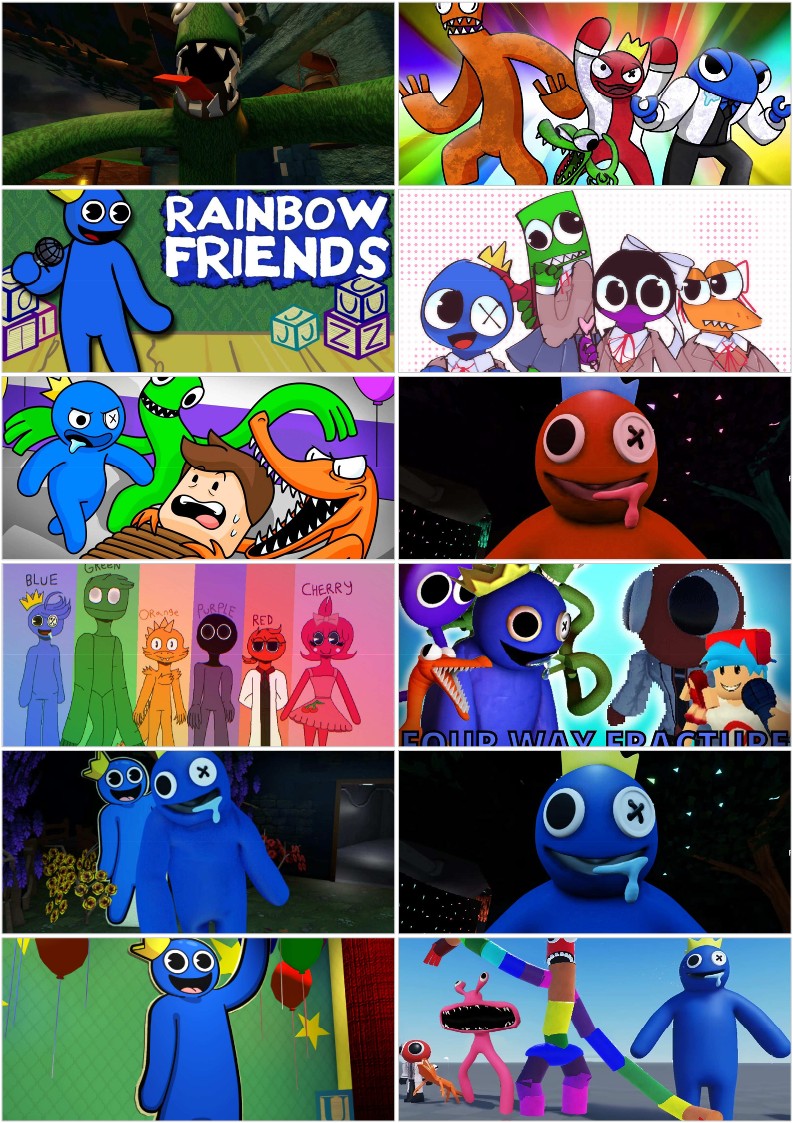 레인보우프렌즈 배경화면