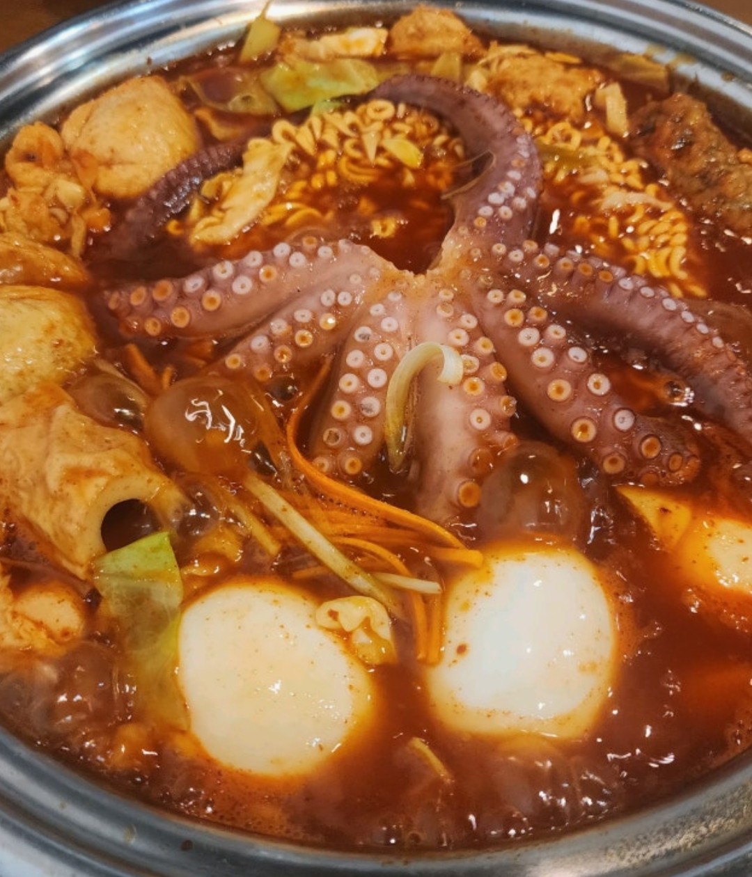 문어랑 떡볶이