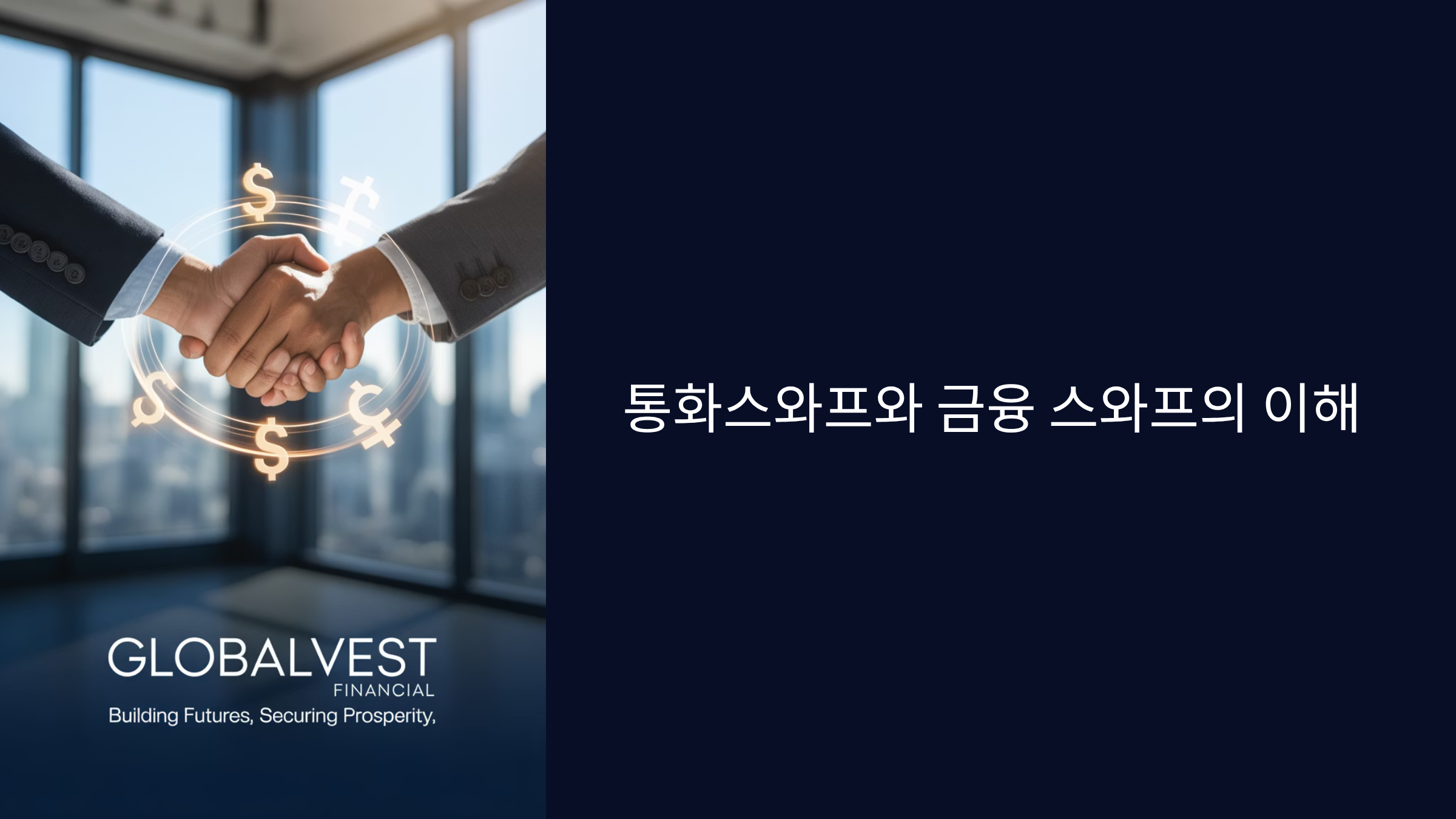 통화스와프와 금융 스와프의 이해