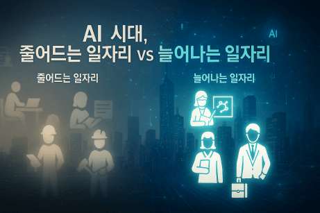생성형 AI와 일자리 변화 &ndash; 사라질 직종, 살아남을 직종 분석