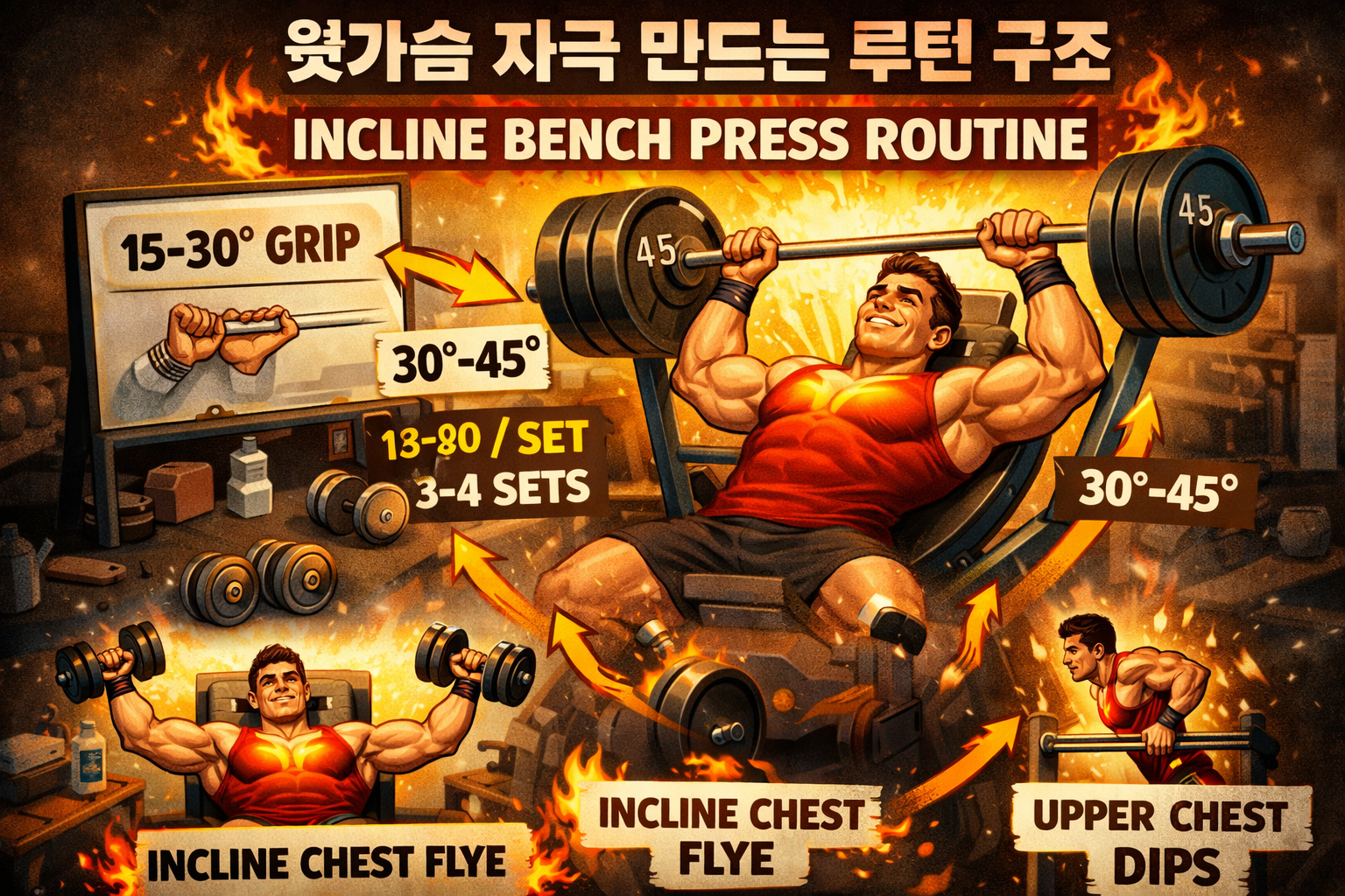 문제 원인:
왜 윗가슴 자극은 계속 사라지는가