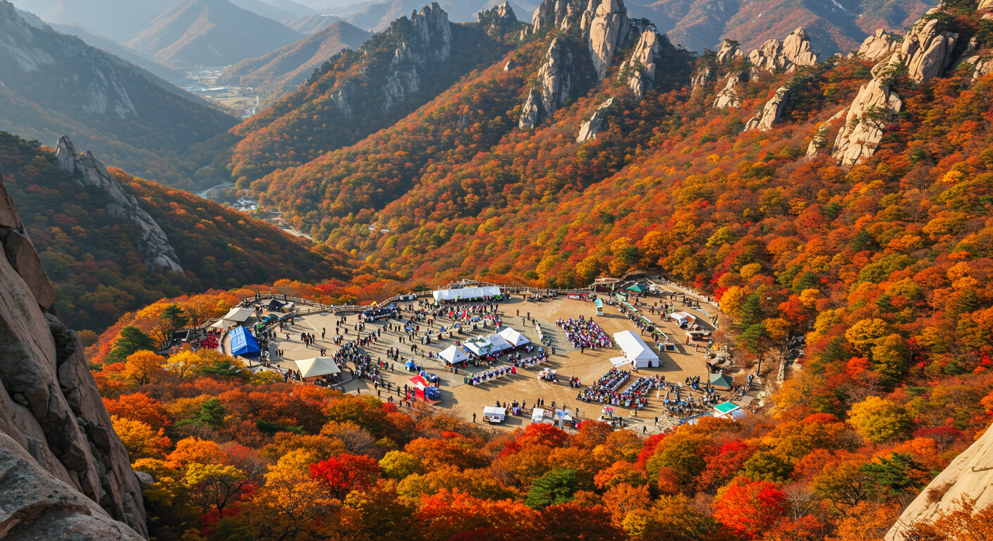 10월 국내 여행지 단풍 명소 설악산 단풍 문화제