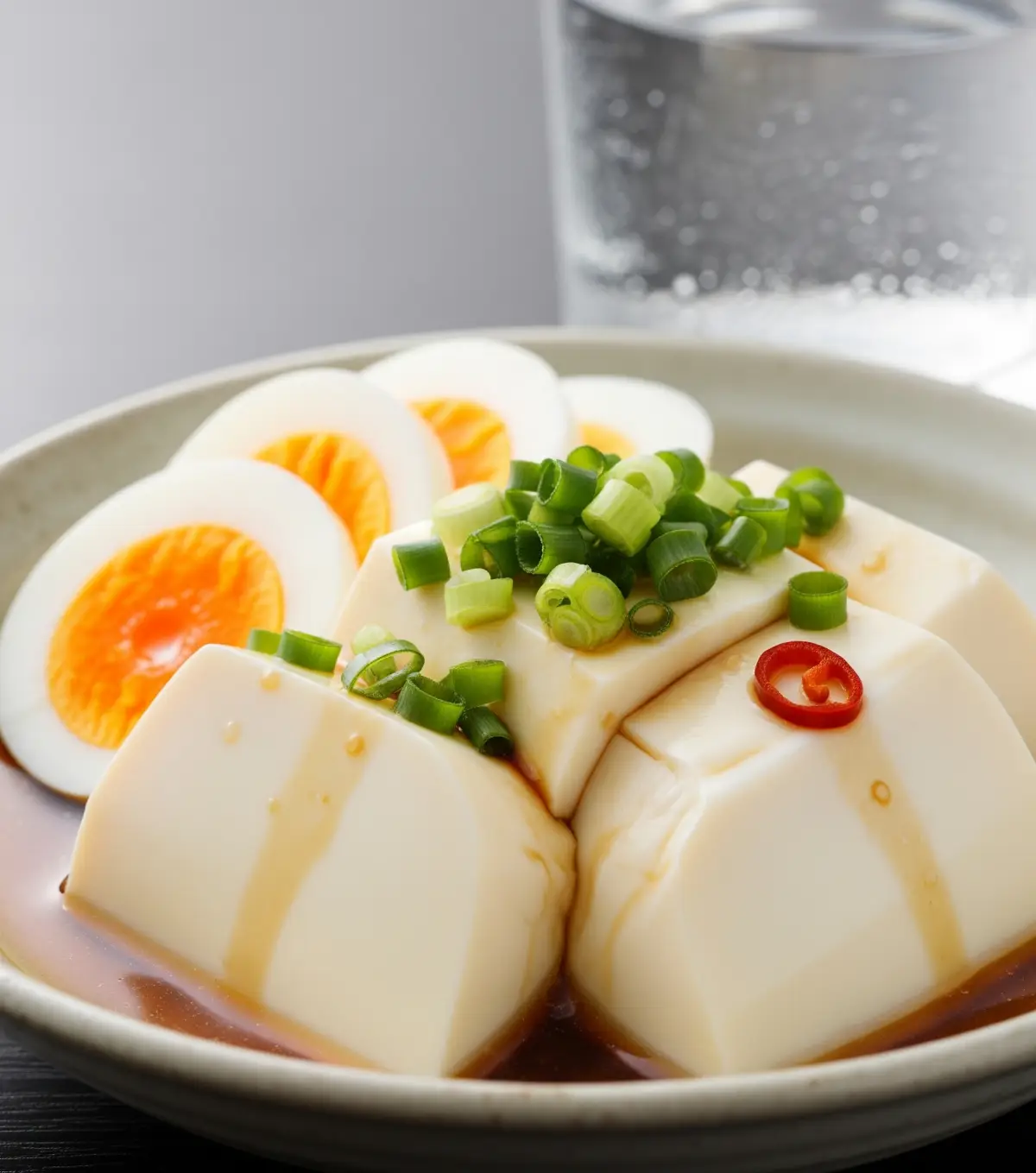 단백질이 풍부하고 소화가 잘 되는 두부와 계란 요리