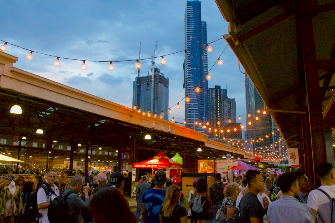 Night market.