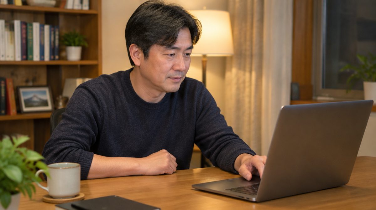 장애인 복지카드 재발급을 온라인으로 신청하는 모습