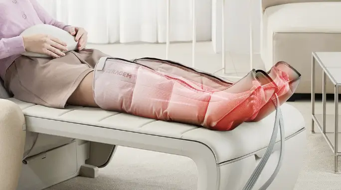 세라짐 마스터 V9 에어셀 다리 마사지기