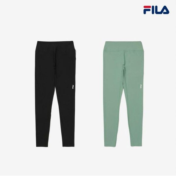 휠라 FILAFIT 골지 레깅스 2종