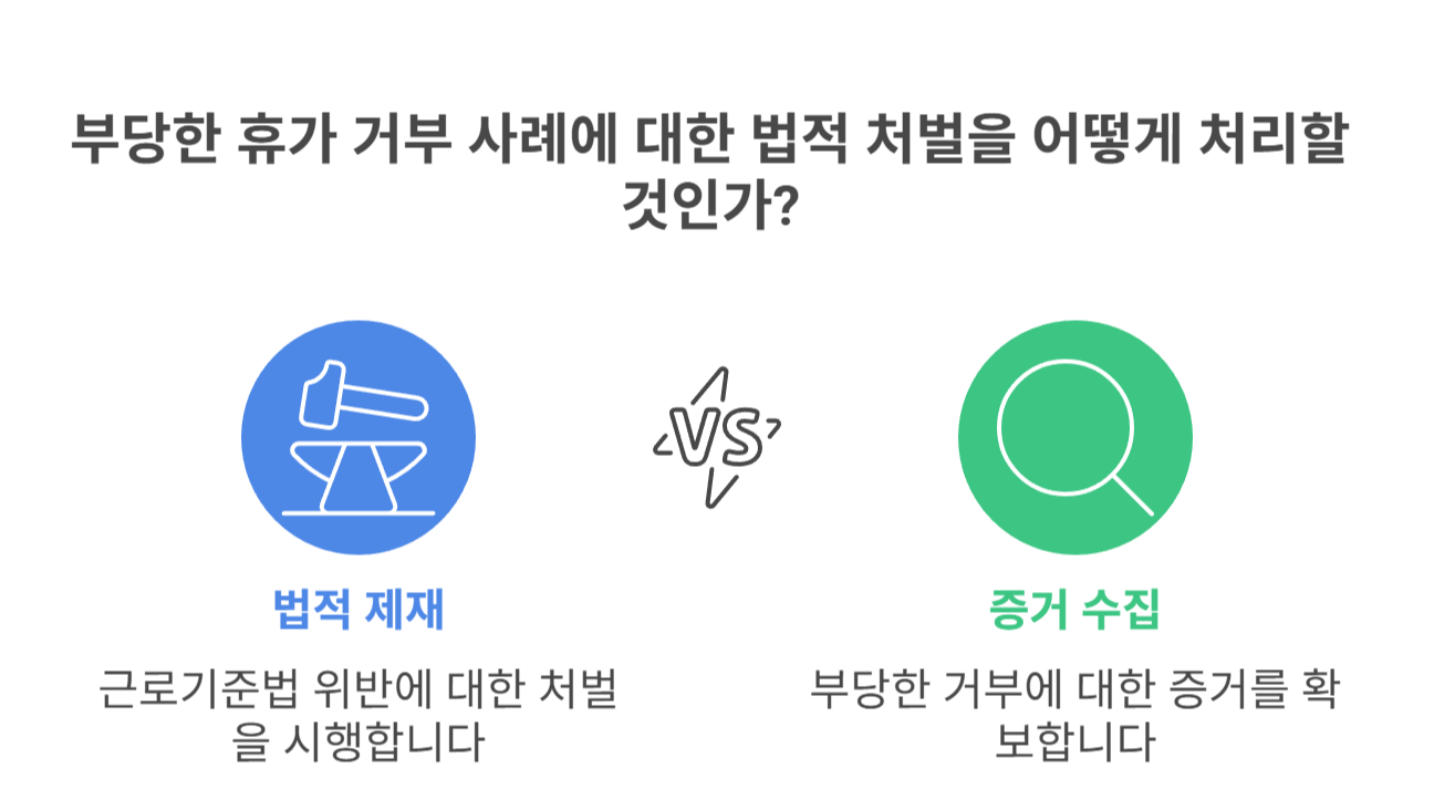 부당한 휴가 거부 사례와 법적 처벌
