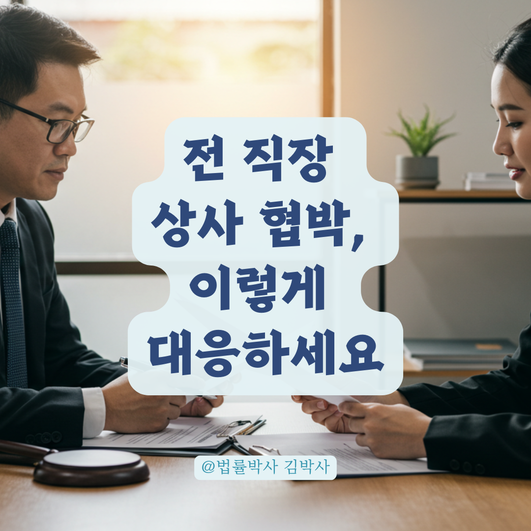 전 직장 상사의 막말, 협박. 고소 준비 중이라면 반드시 알아야 할 체크포인트.