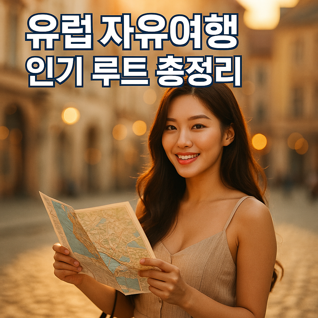 유럽 자유여행 인기 루트 총정리 2025